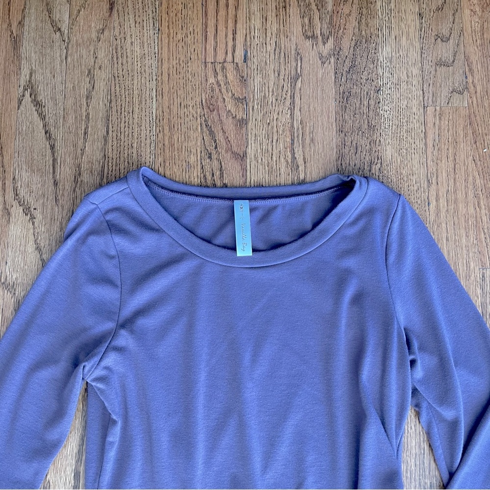 Women’s Ruched Bodycon Long Sleeve Wrap Front So Casual Basic Fitted Short Dress